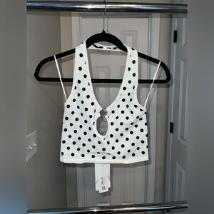 Zara Halter Crop Top